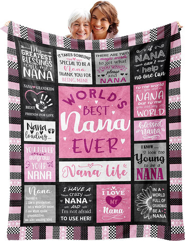 Aunt Gifts Throw Blanket 50”X60 for Aunt, Aunt Gifts from Niece, Best Aunt Ever Gifts, Birthday Gifts for Aunt, Gifts for Aunt, Aunt Blanket Gift, Auntie Gifts Ideas