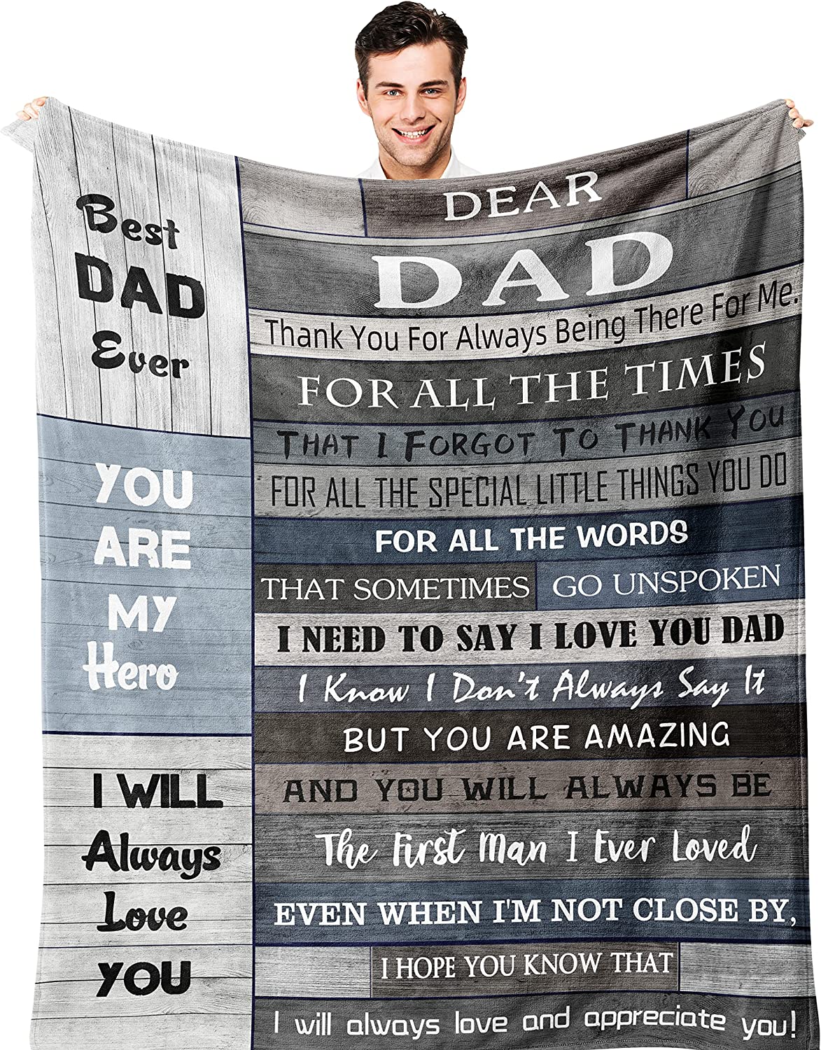 Grandpa Gifts Gifts for Grandpa,Grandpa Birthday Gifts,Best/Great Grandpa Gifts,Birthday Gifts for Grandpa,Grandpa Gifts from Grandchildren/Granddaughter/Grandson,Grandfather Gift Blanket 60”x50”