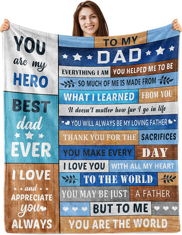 Grandpa Gifts Gifts for Grandpa,to My Grandpa Blanket 60”x50”,Grandpa Birthday Gifts,Gift for Grandpa,Great Grandpa Gifts from Grandchildren Granddaughter Grandson,Best Gifts for Grandpa