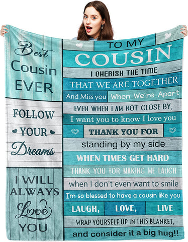 Mother's Day for Girlfriend, Gifts for Girlfriend Blanket 60"x50", Girlfriend Gifts Ideas, Romantic Gifts for Her, Birthday Gifts for Girlfriend, Girlfriend Birthday Gifts