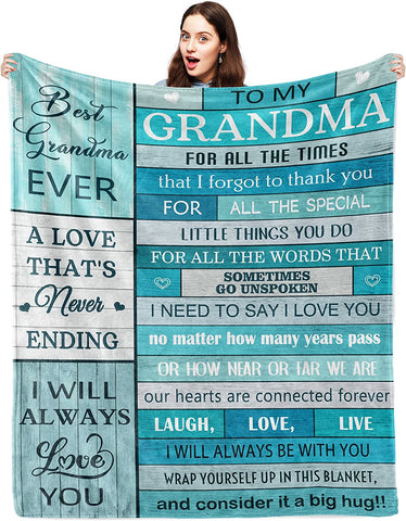 Mother's Day for Girlfriend, Gifts for Girlfriend Blanket 60"x50", Girlfriend Gifts Ideas, Romantic Gifts for Her, Birthday Gifts for Girlfriend, Girlfriend Birthday Gifts